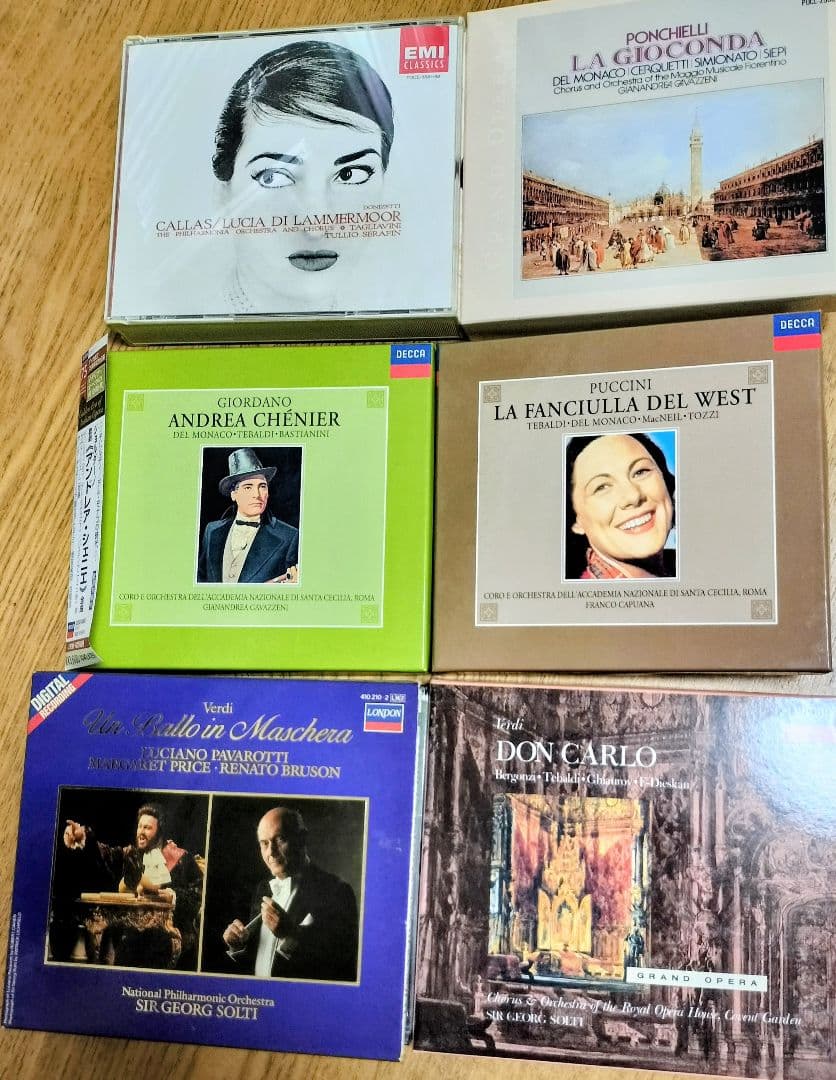 オペラ全曲　３０作品以上まとめて　国内盤多め　アリア集など