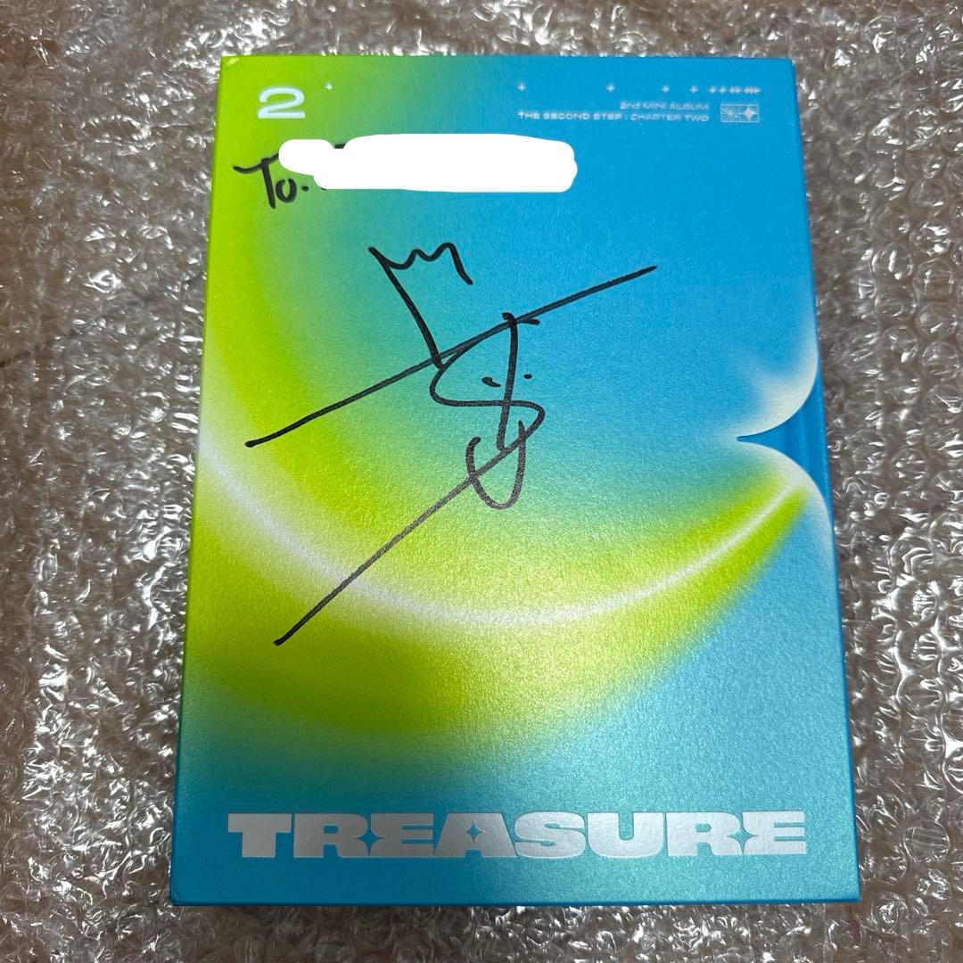 treasure ジョンファン サインアルバム