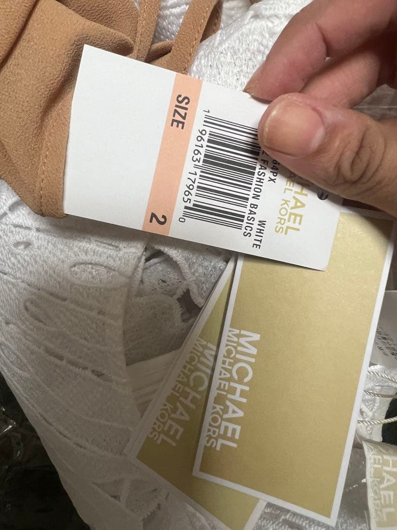 マイケルコース　MICHAEL KORS ホワイトレースワンピース サイズ2