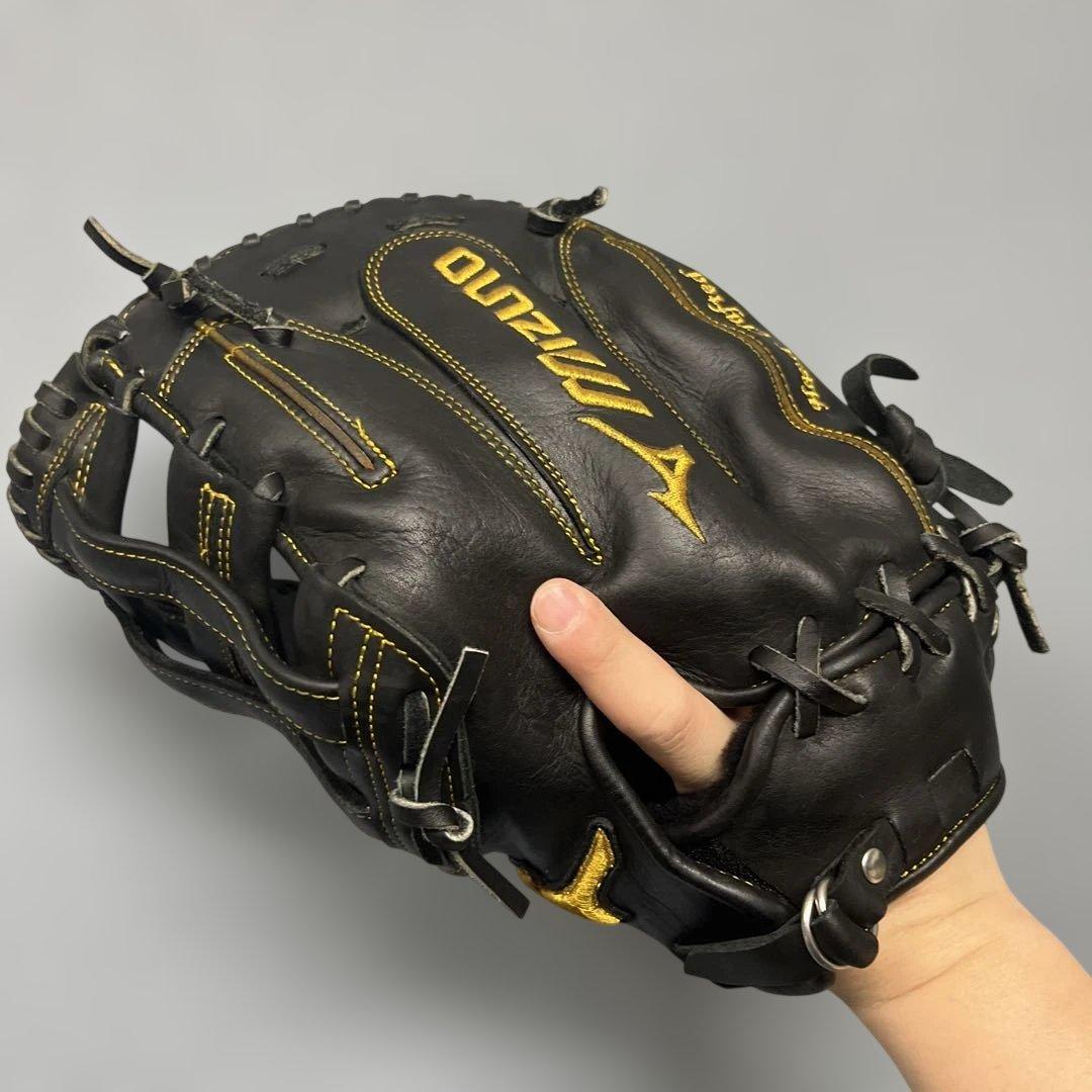 1182 ミズノプロ USA キップレザー 極美品 硬式 ファーストミット 左投