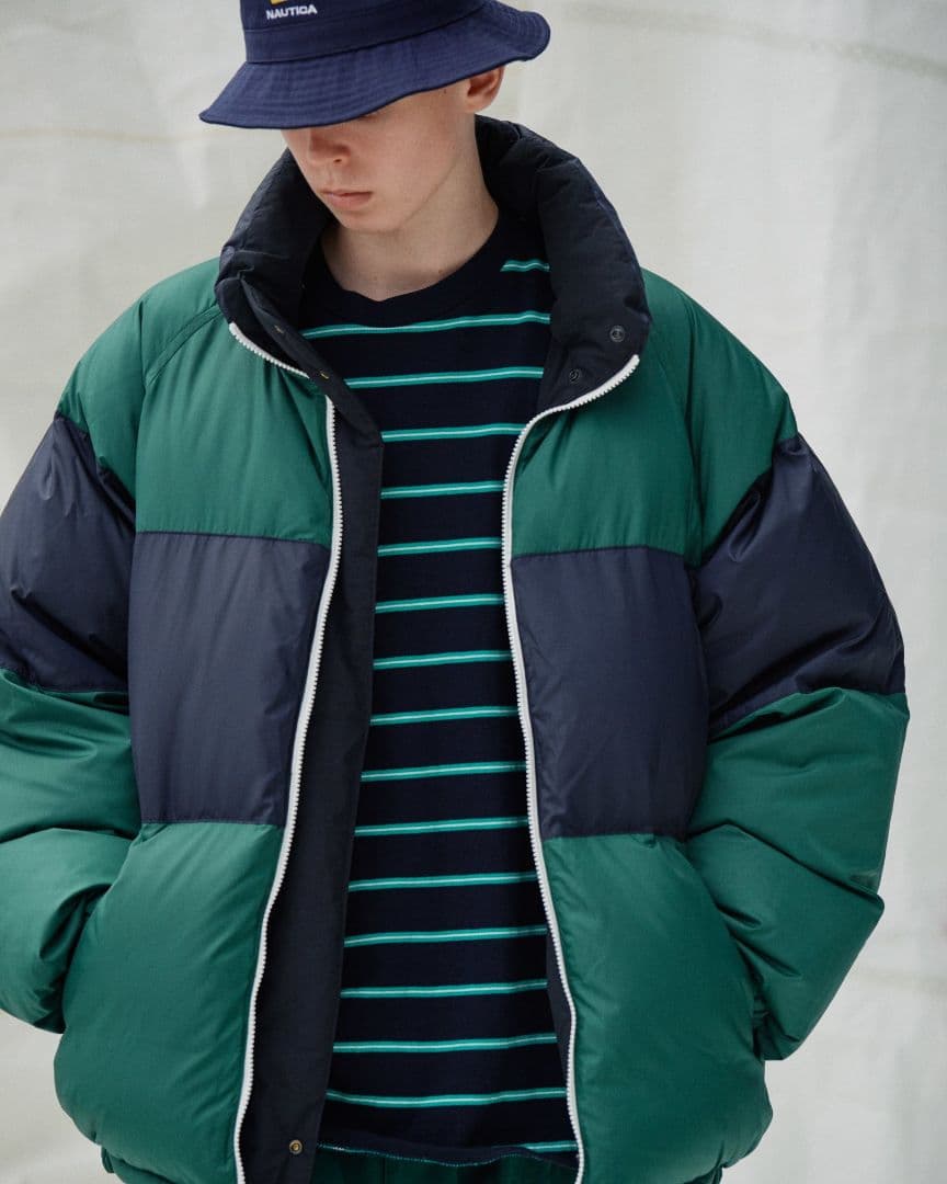 ジャケット・アウター NAUTICA TOO BIG Reversible Down Jacket