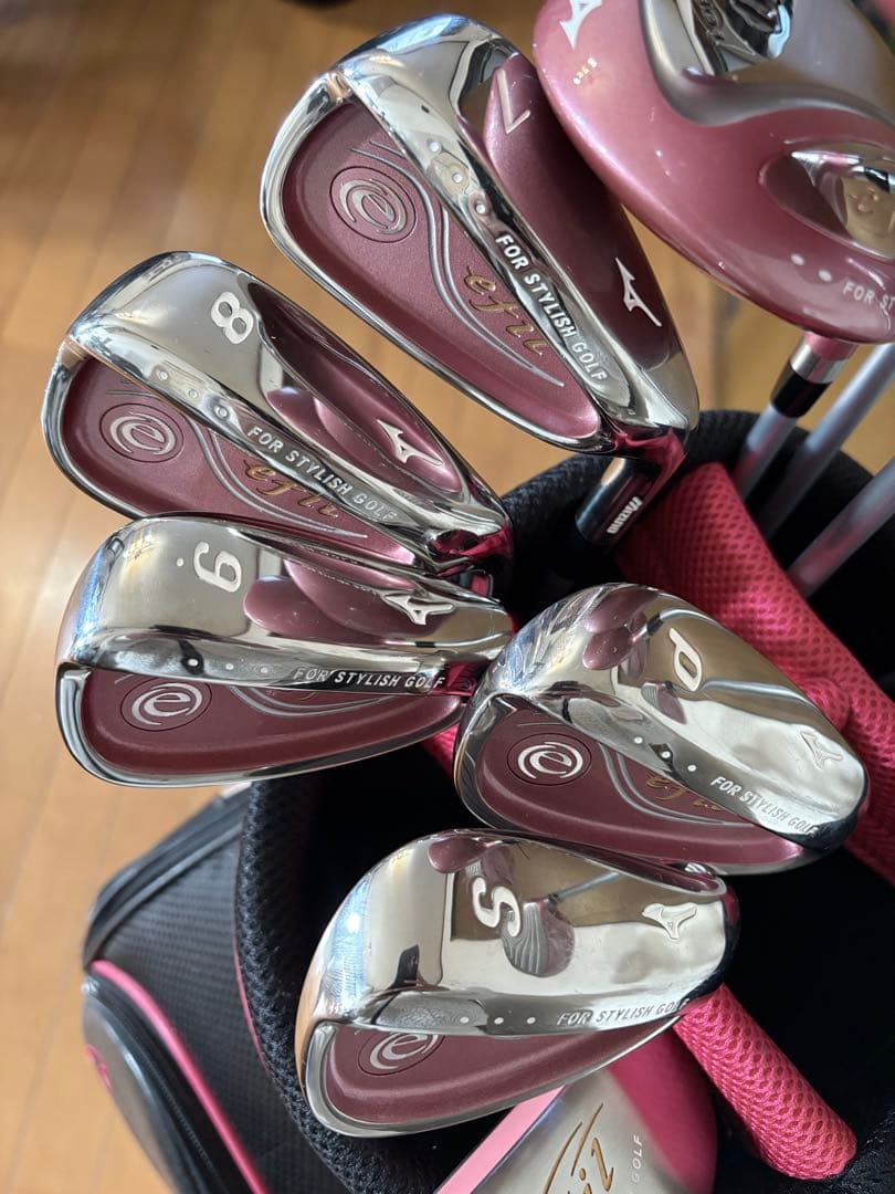 超美品ミズノ efil エフィル レディースクラブセット 10本 初心者 女性L