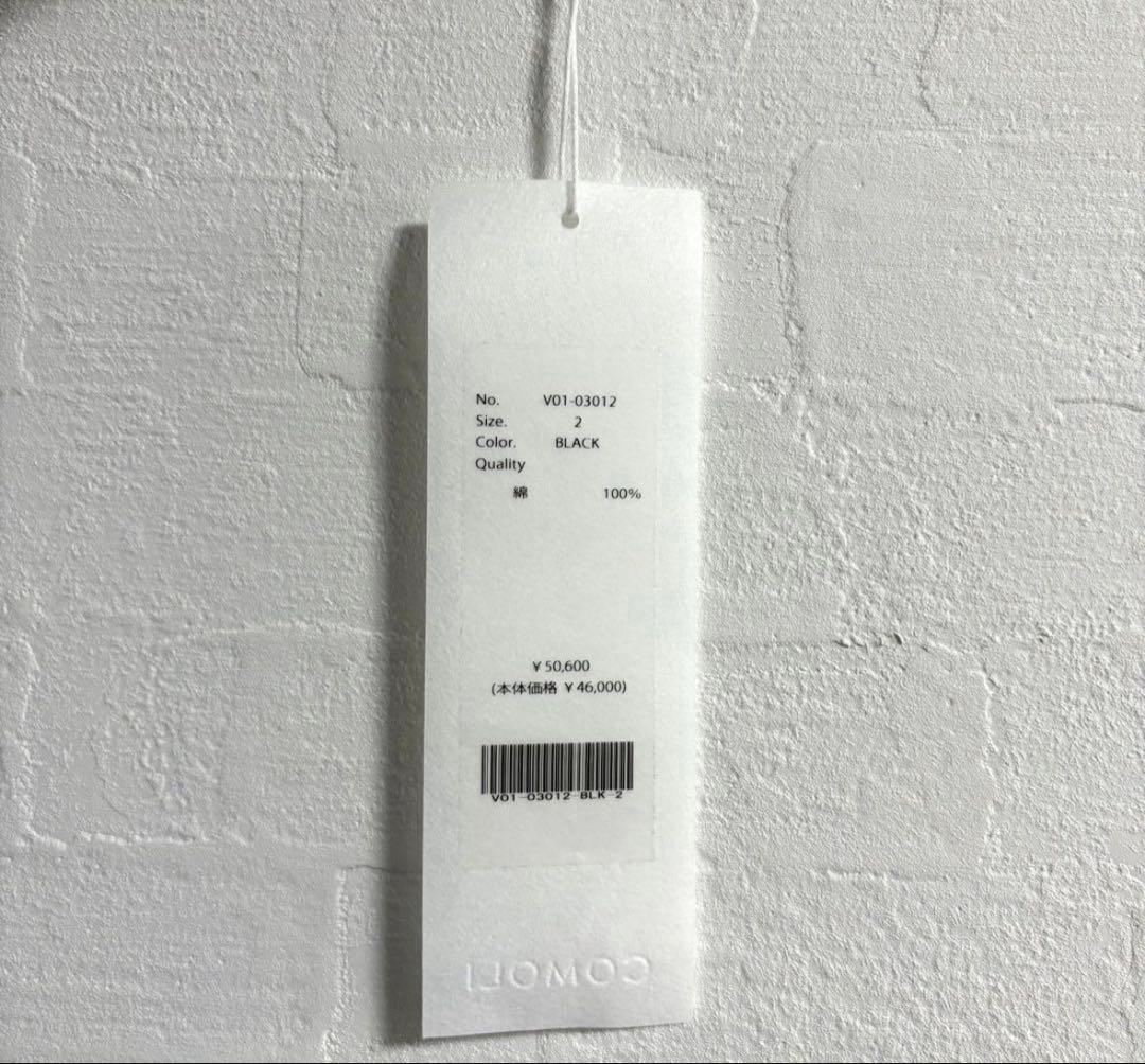 COMOLI コモリ ブラックワーク 6Pパンツ size:2