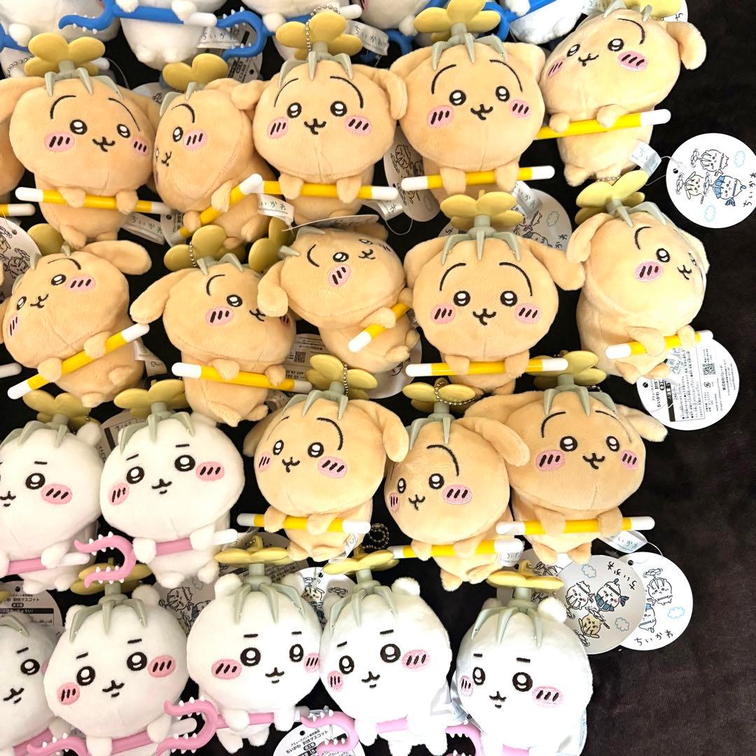 ちいかわ　うさぎ　ハチワレ 討伐マスコット ぬいぐるみ 合計 プロペラ まとめ