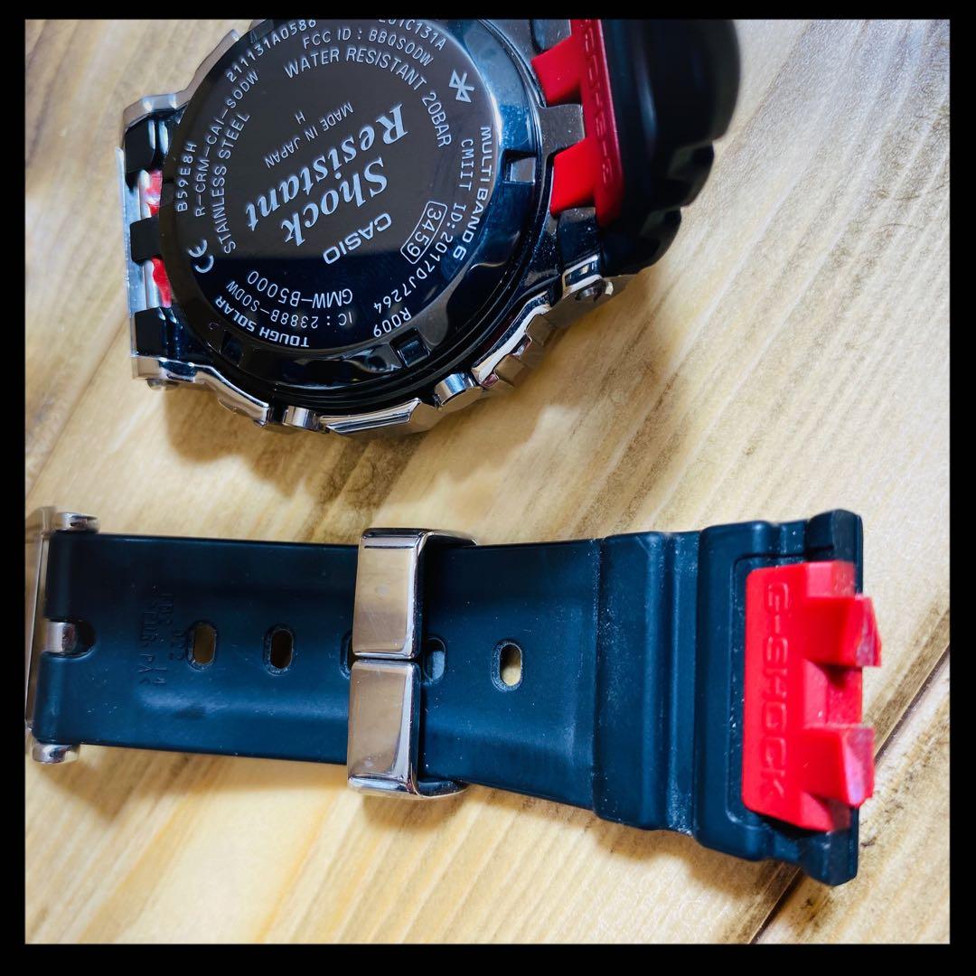 【訳あり】G-SHOCK GMW-B5000-1JF バンド破損あり 動作品