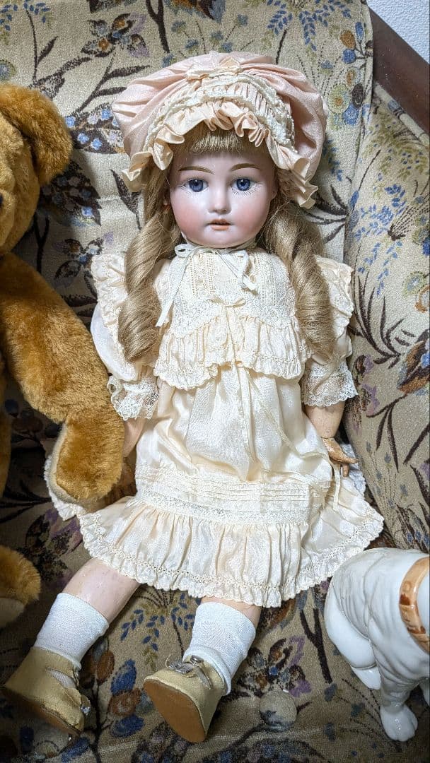 アンティークドール　ビスクドール 44cm 7号