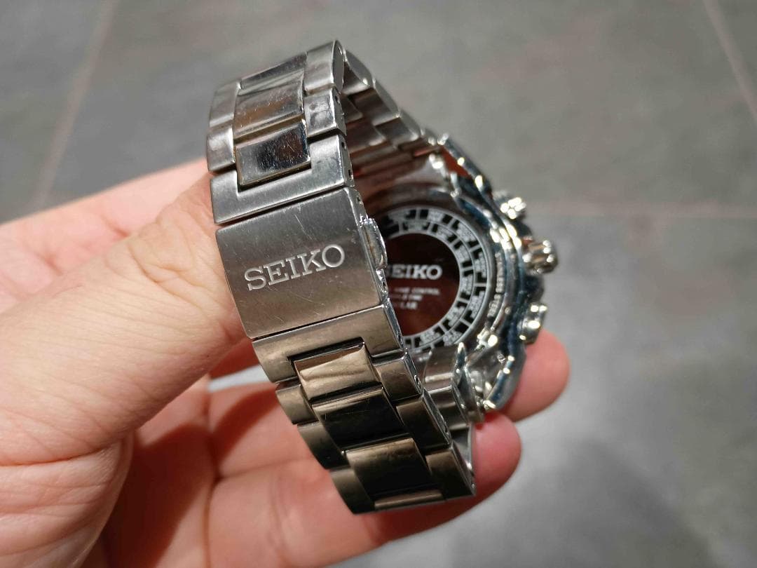 【付属品完備 稼働】 SEIKO ブライツ8B54-0AA0 電波ソーラー