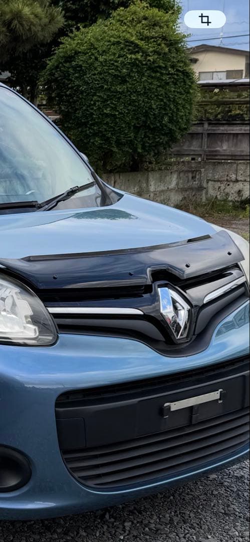 Renault Kangoo ルノーカングーボンネットバイザー純正品