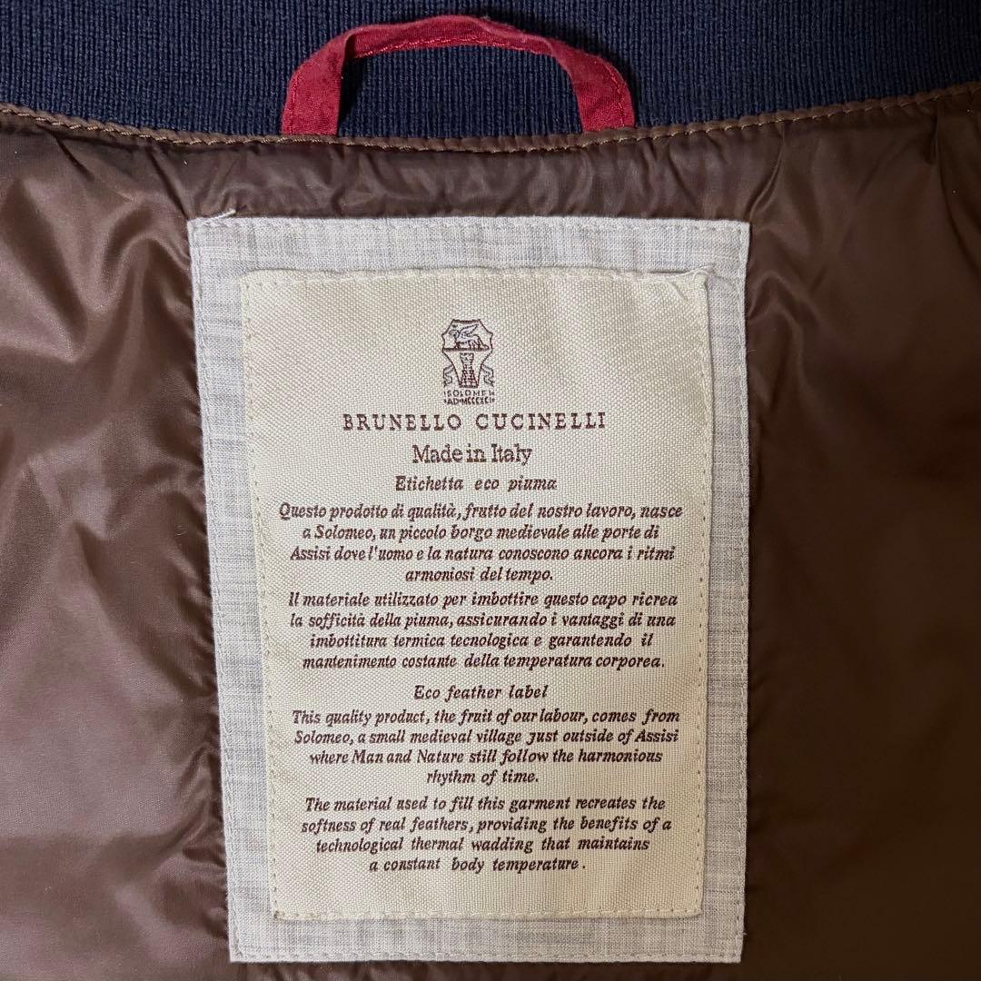 BRUNELLO CUCINELLI ネイビー キルティングベスト