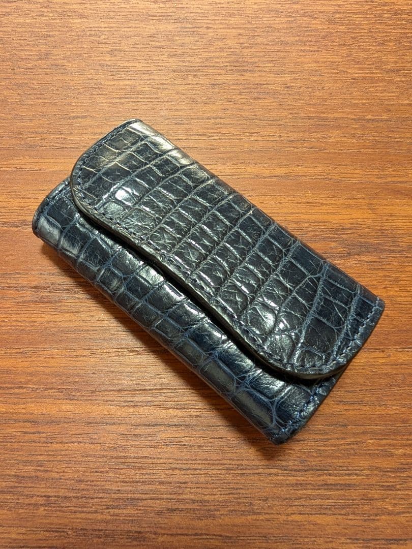 新品　ワイルドスワンズ クロコ Clipper 2 限定ネイビー　クリッパー2