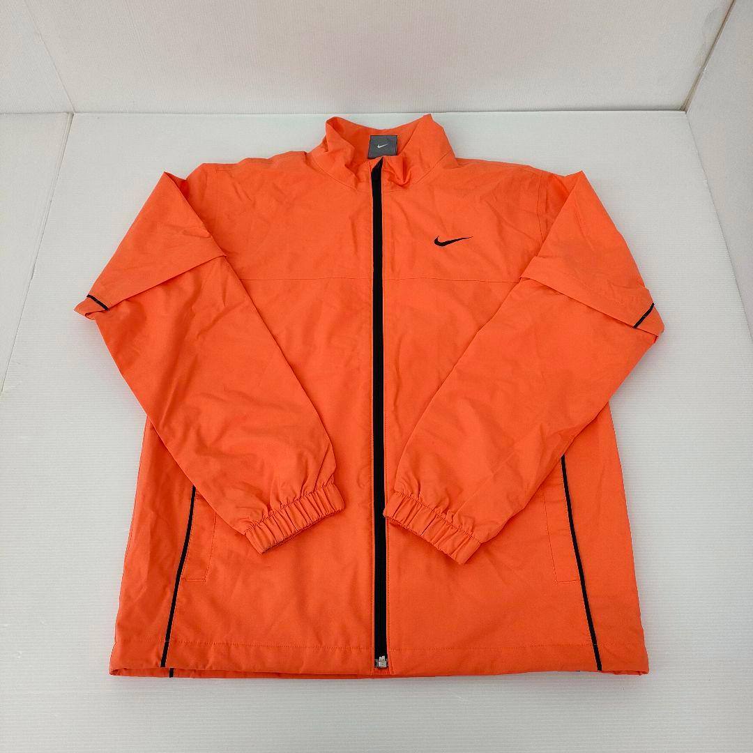 NIKE GOLF 高機能セットアップ Lサイズ オレンジ 黒 収納袋付き