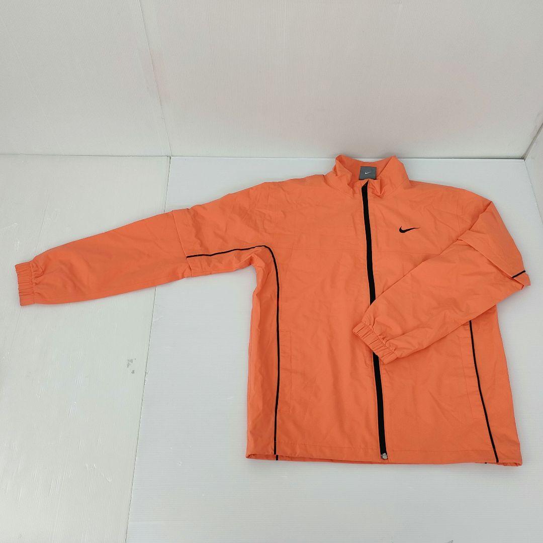 NIKE GOLF 高機能セットアップ Lサイズ オレンジ 黒 収納袋付き