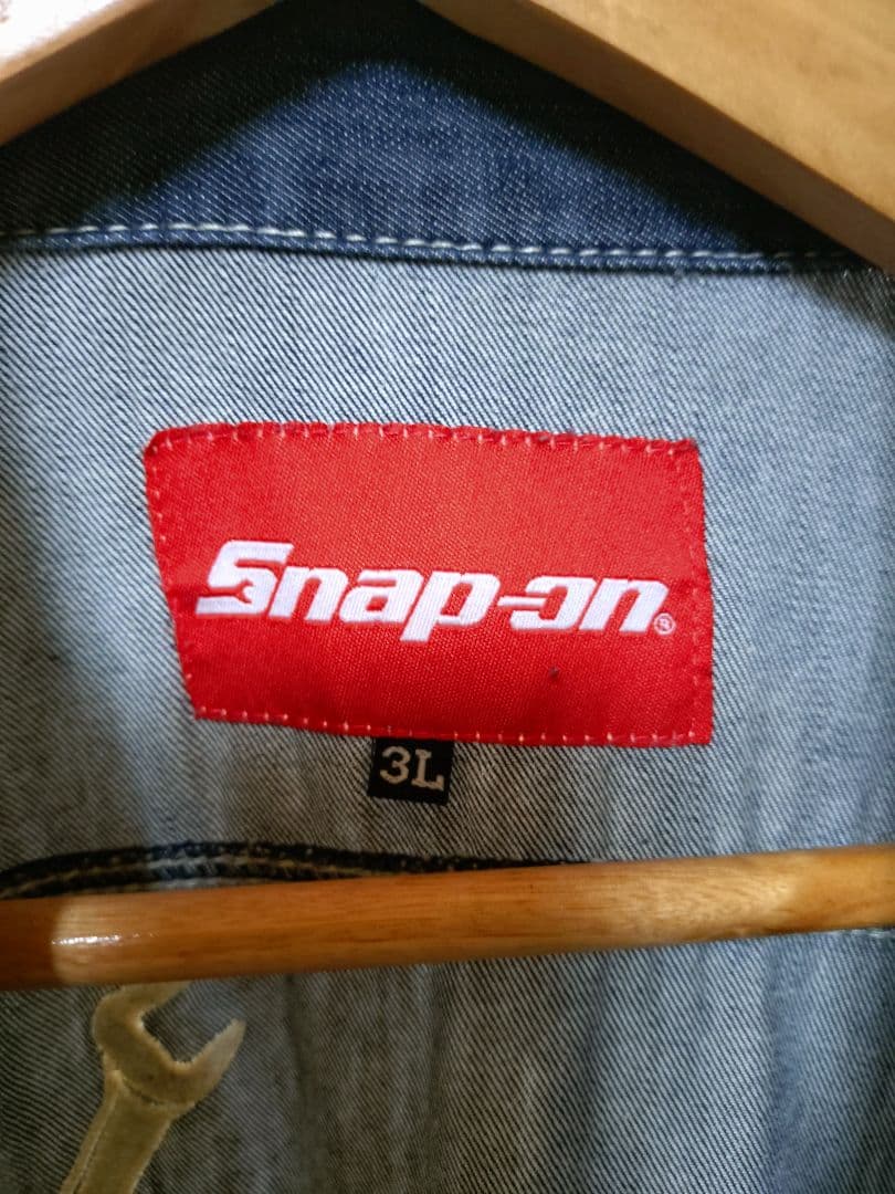 Snap-on ダークブルー オーバーオール