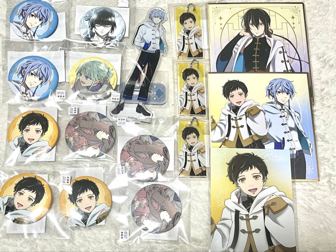 神之塔　まるくじ　アクリルキーホルダー　アクリルスタンド　缶バッジ　ブロマイド