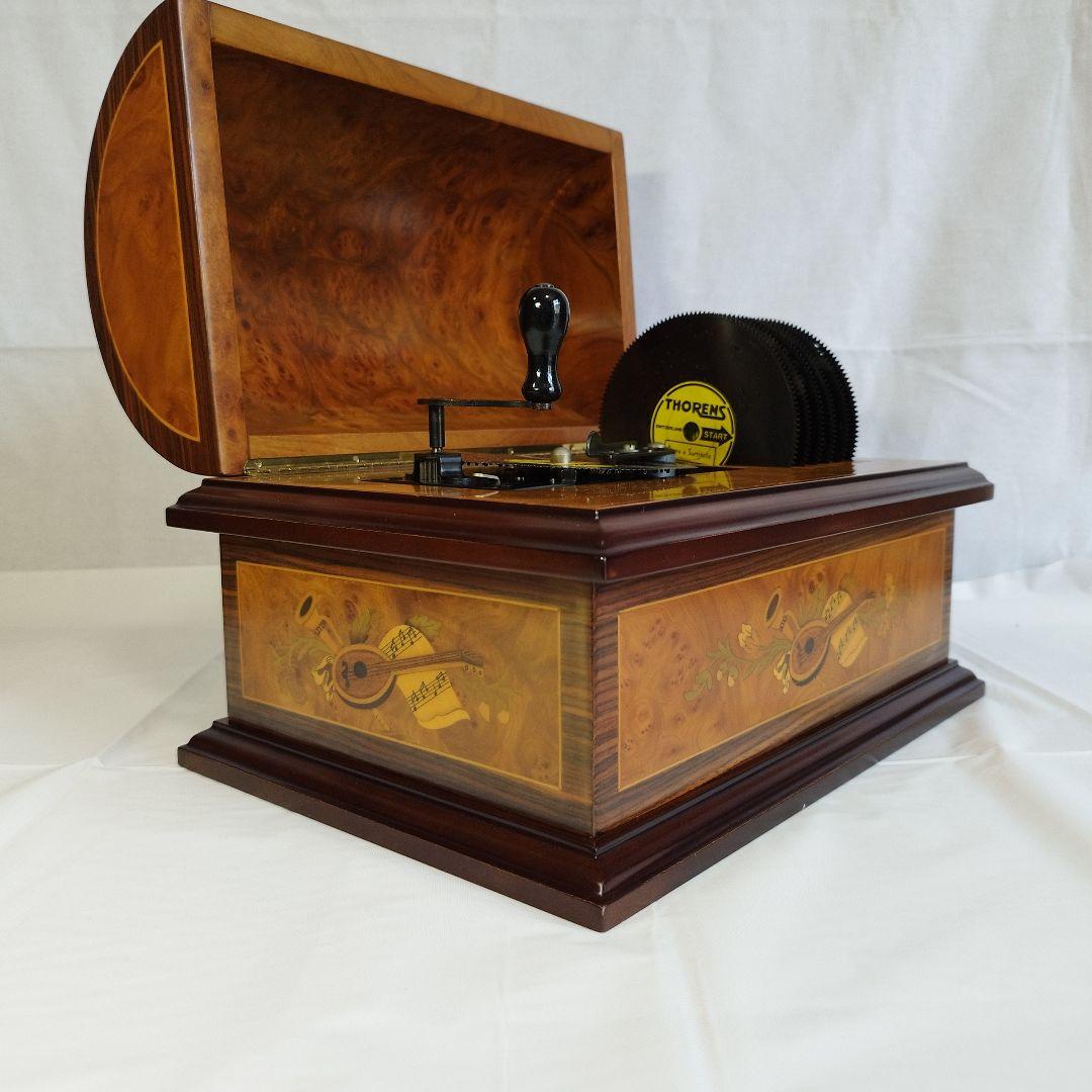 【ジャンク品】THORENS トーレンス ディスク交換式 ドーム型 オルゴール