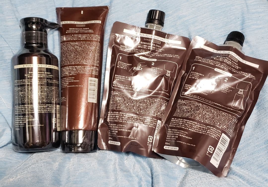 LA villa vita ラ・ヴィラ・ヴィータ シャンプーレフィルセット