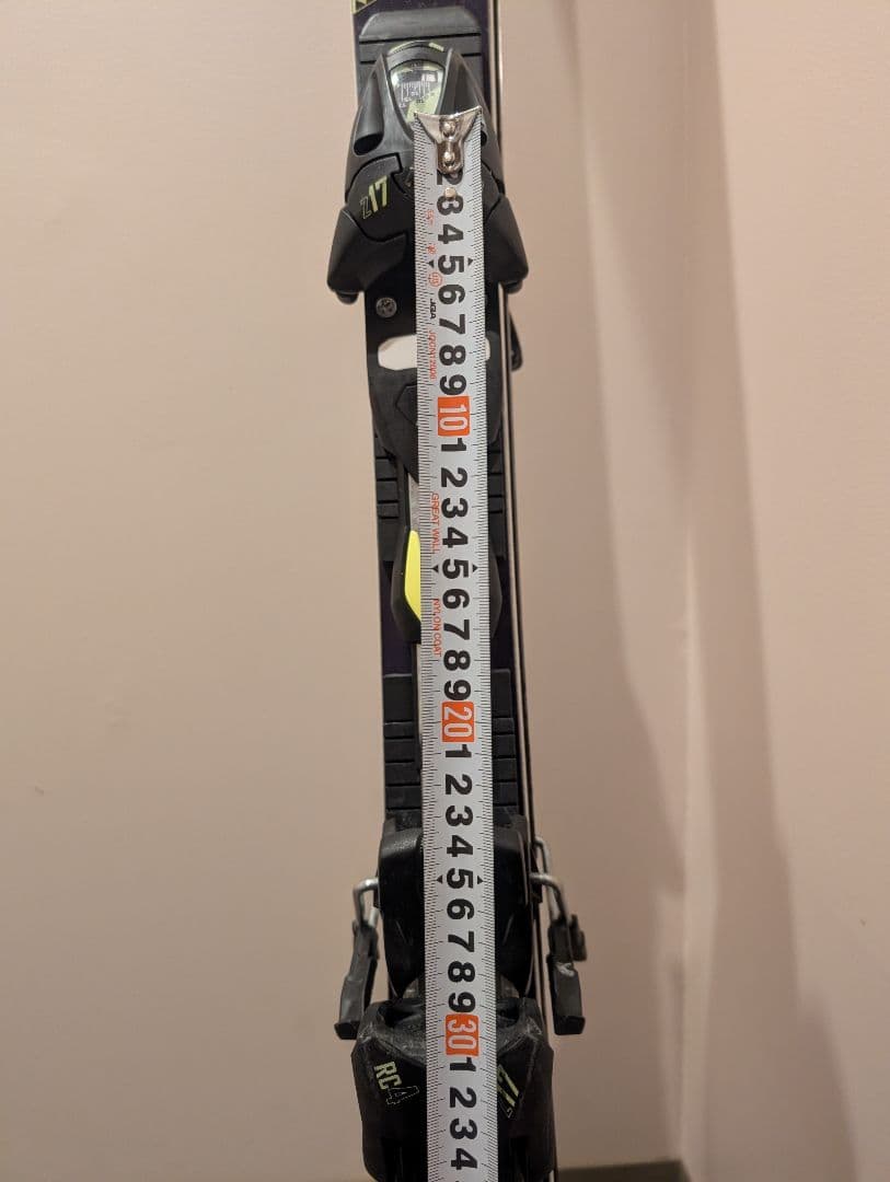 FISCHER RCA SL スキー板 バインディング付き