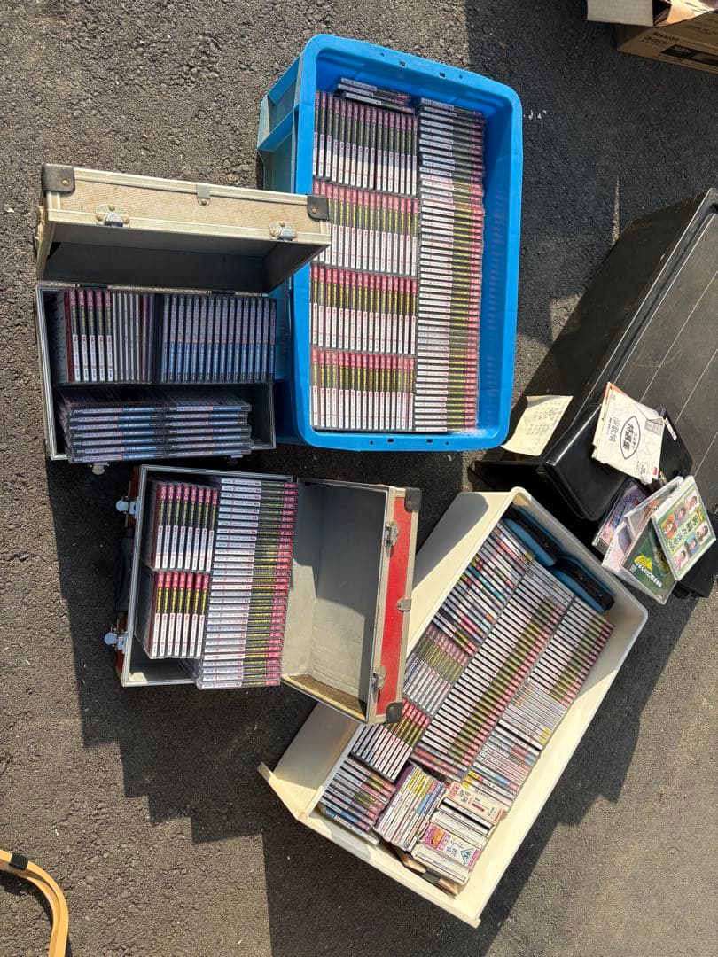 大量　カラオケCD/DVD 300枚以上　まとめ　演歌　レッスン