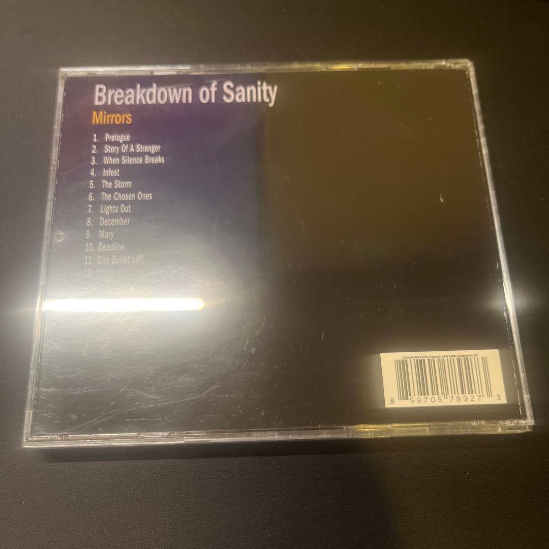 洋楽 Breakdown of Sanity CD