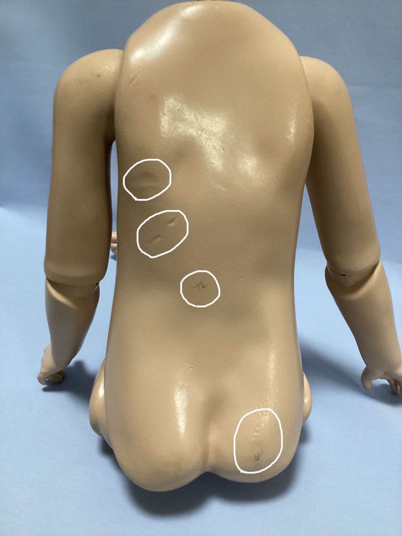 ビスクドール用　コンポジションボディー　★★珍しいマルクボディー★★未使用品