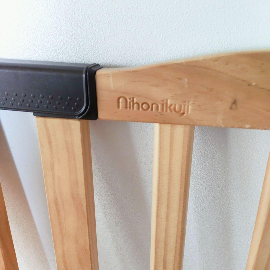 日本育児 おくだけドアーズwoody Lサイズ　拡張パネルで長さ調整OK