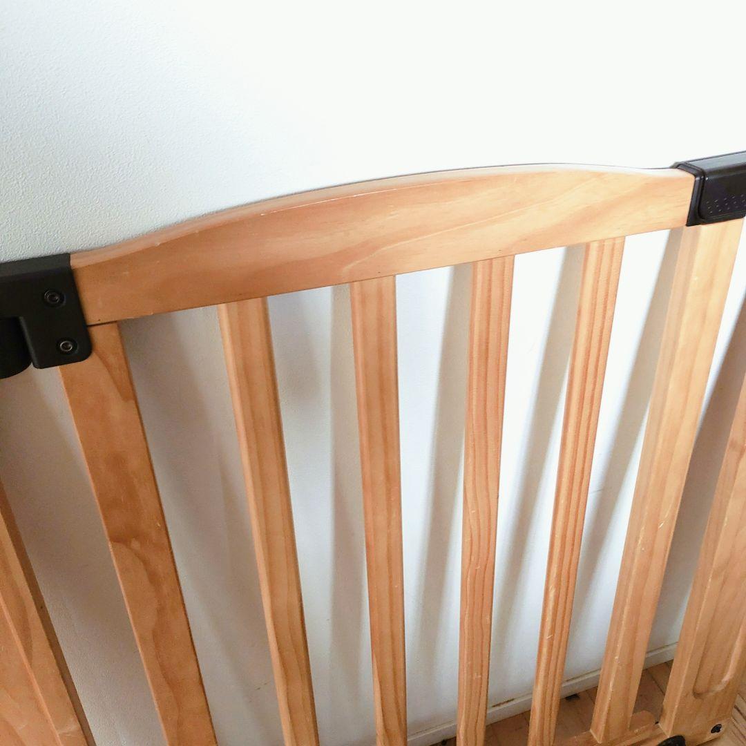 日本育児 おくだけドアーズwoody Lサイズ　拡張パネルで長さ調整OK