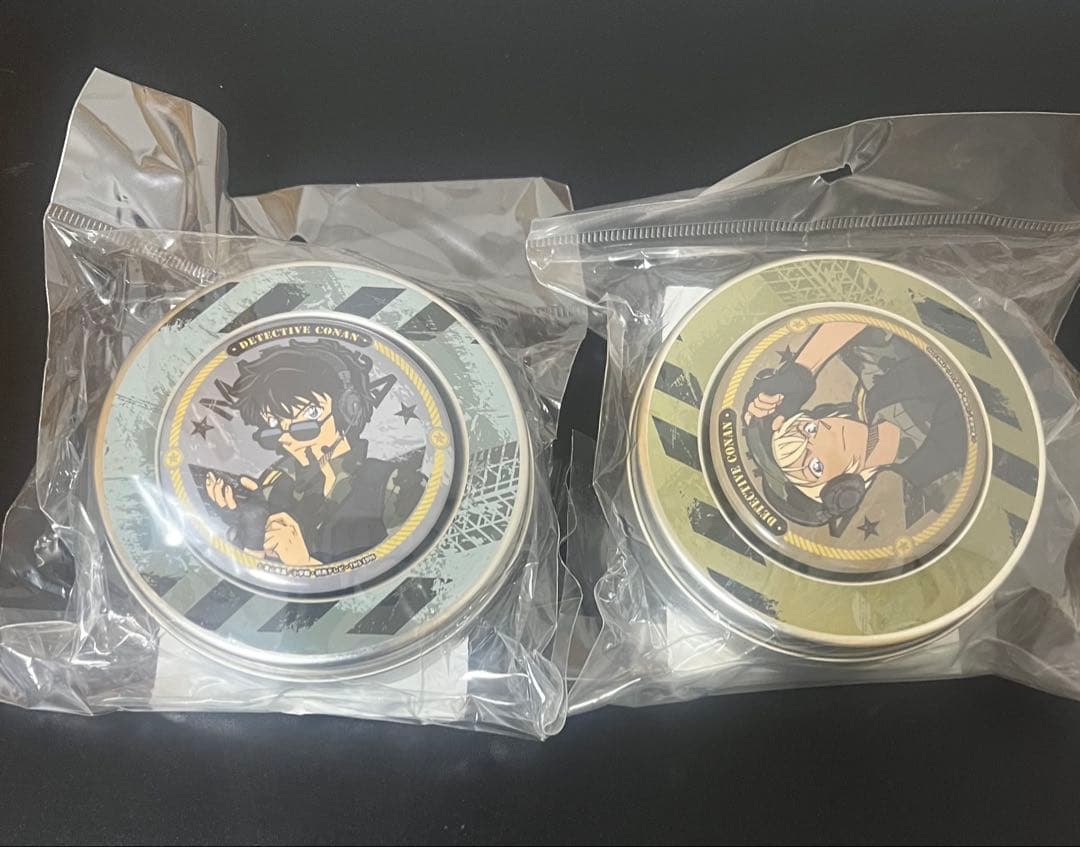 名探偵コナン　サバイバル マグネット 缶ケース　安室透・松田陣平