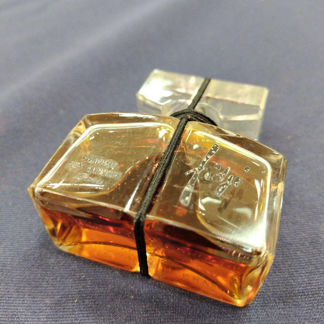 LARDINI 香水 オレンジ色 角型ボトル