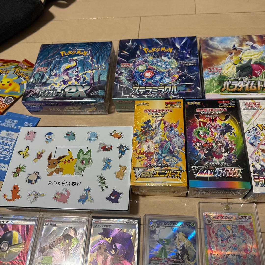 ポケカ引退品！4年間で集めました！