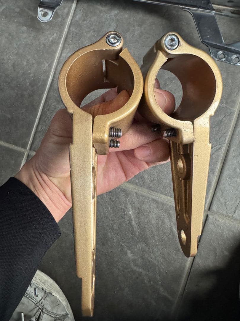 キジマ ライトステー 旧車 カワサキ Z1000J Z1000R 37パイ