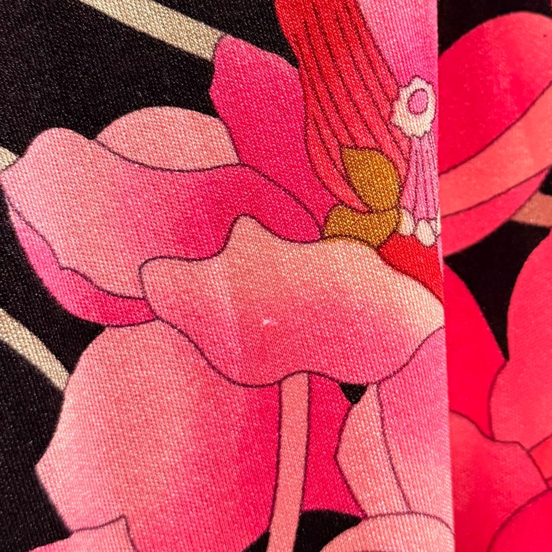 LEONARD フラワープリント 長袖チュニック