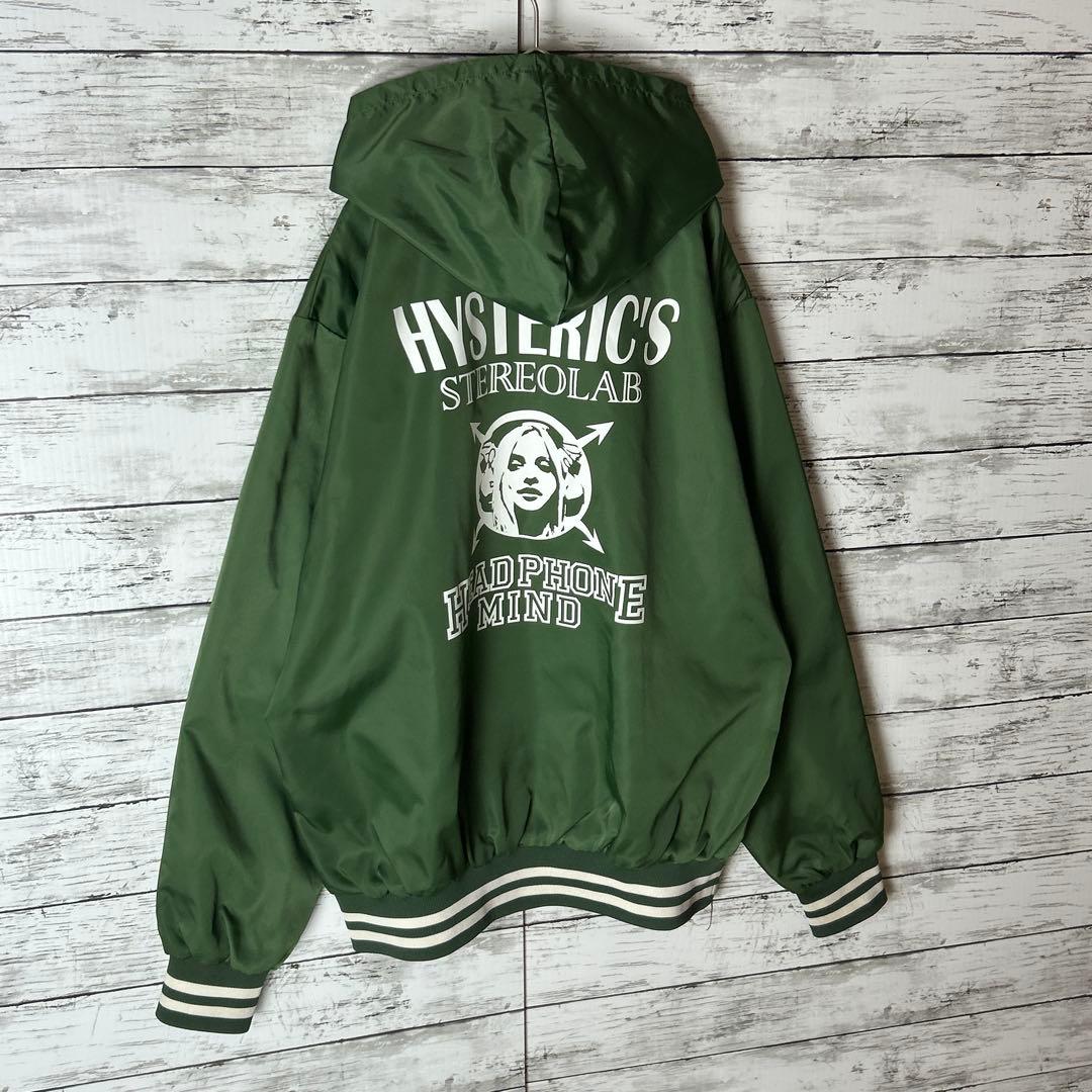 3825M【美品】ヒステリックグラマー☆ヒスガール ハーフジップ ジャケット