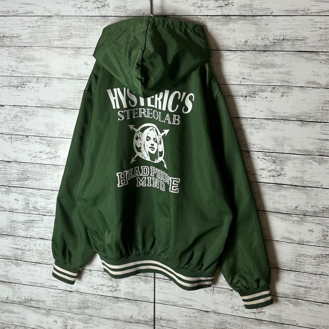 3825M【美品】ヒステリックグラマー☆ヒスガール ハーフジップ ジャケット