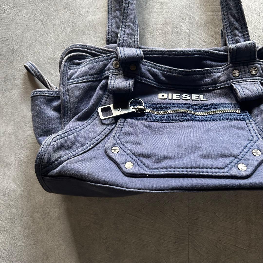 バッグ diesel grunge gimmick shoulder bag navy