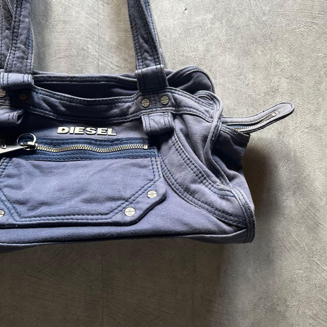 バッグ diesel grunge gimmick shoulder bag navy