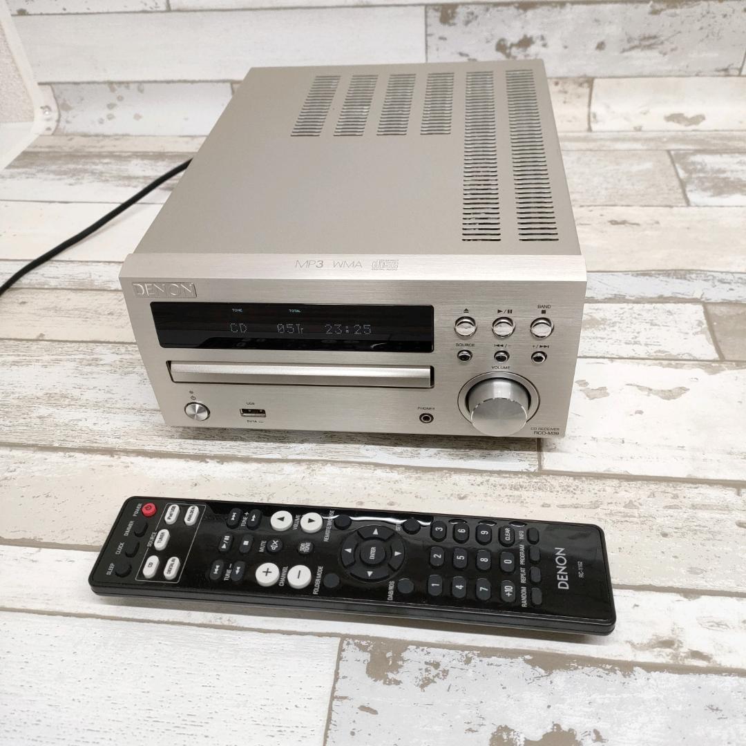 希少 美品 Denon デノン CDレシーバー iPod対応 RCD-M39