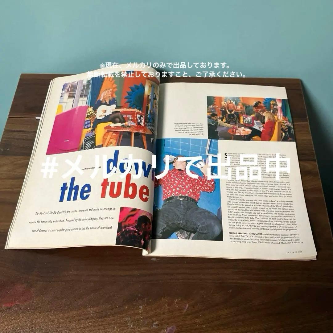 激レアTHE FACE magazine 1993年No.54 katemoss