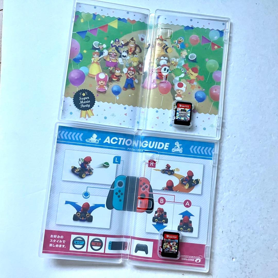 Switch スーパーマリオパーティ マリオカート8 デラックス 2点