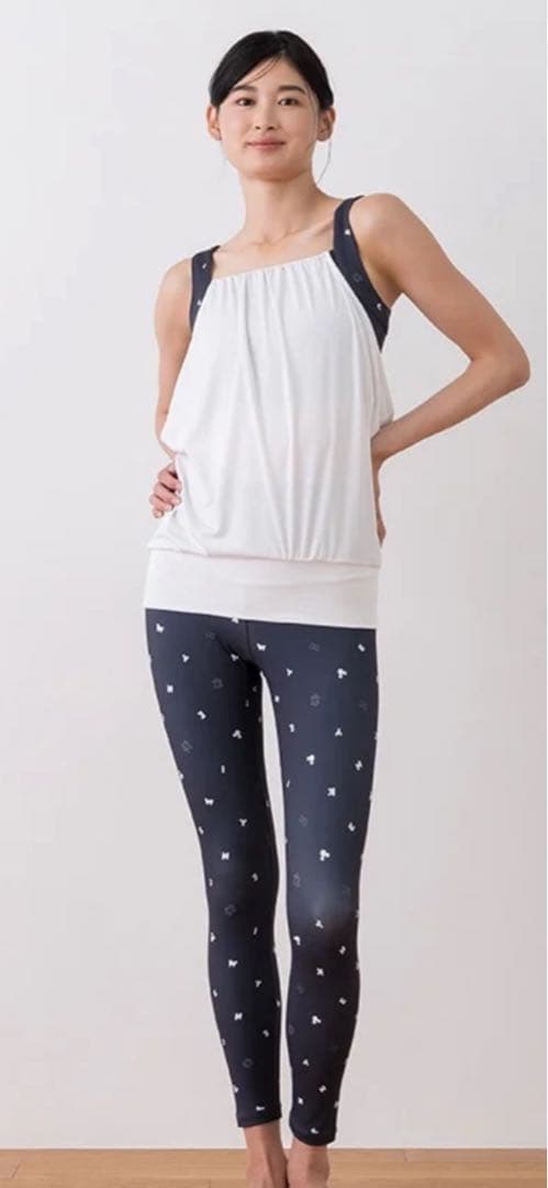 【SUKALA】Mickey レイヤードタンク＆レギンスセットアップ Mサイズ