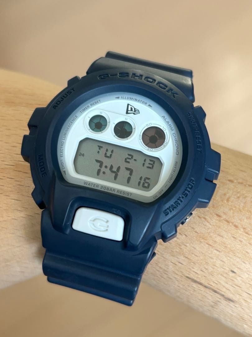G-SHOCK/コラボ/ニューエラ/限定/三つ目/NEW ERA/別注/ネイビー