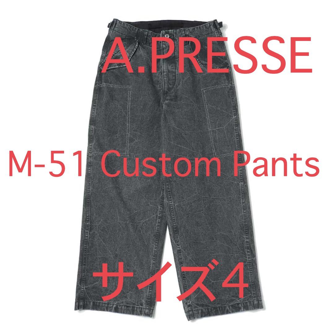 M-51 Custom Pants　25SAP-04-03H　黒　サイズ4