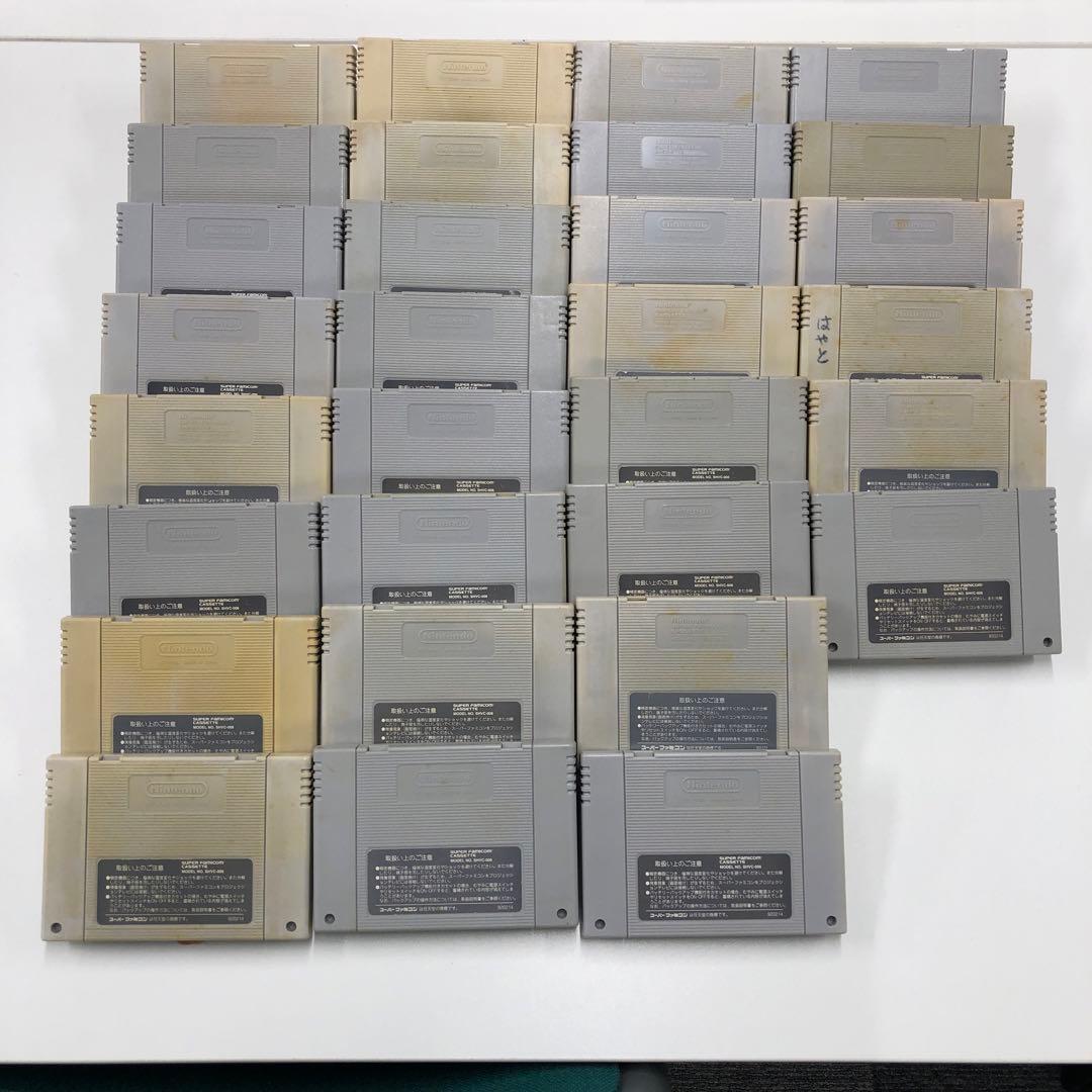 NO.1409 スーパーファミコンゲームソフト　６０本まとめ売り　SFC