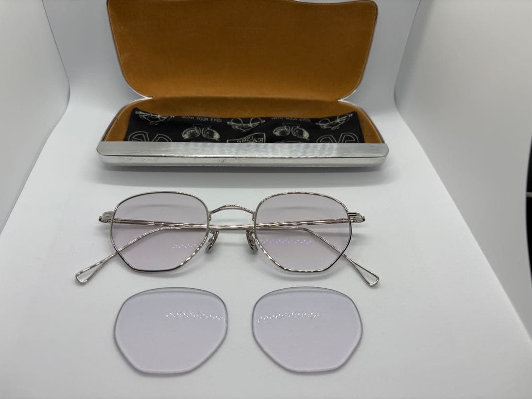 EYEVAN7285 181 C.800 度なしグラデーションレンズ×2