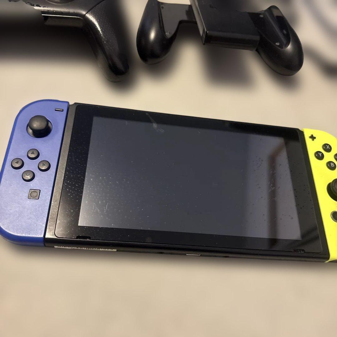 Nintendo Switch 本体 青/黄 Joy-Con Proコンおまけ