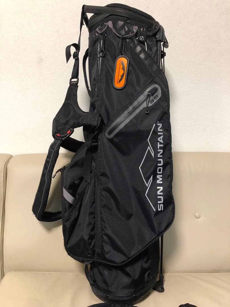 【送料込み】激レア希少　サンマウンテン　スタンド式　キャディバッグ　軽量