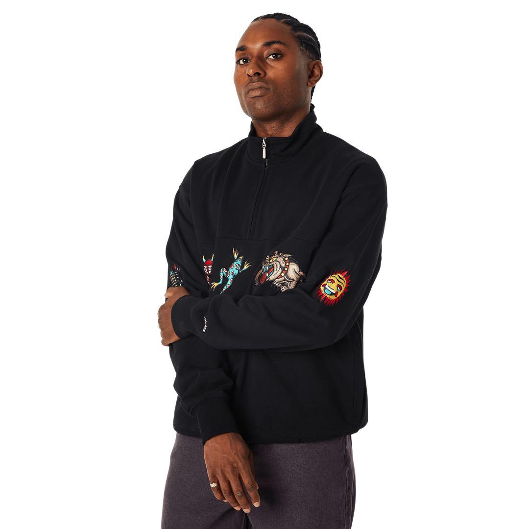 ぴーち BLEDSOE QUARTER ZIP FLEECE