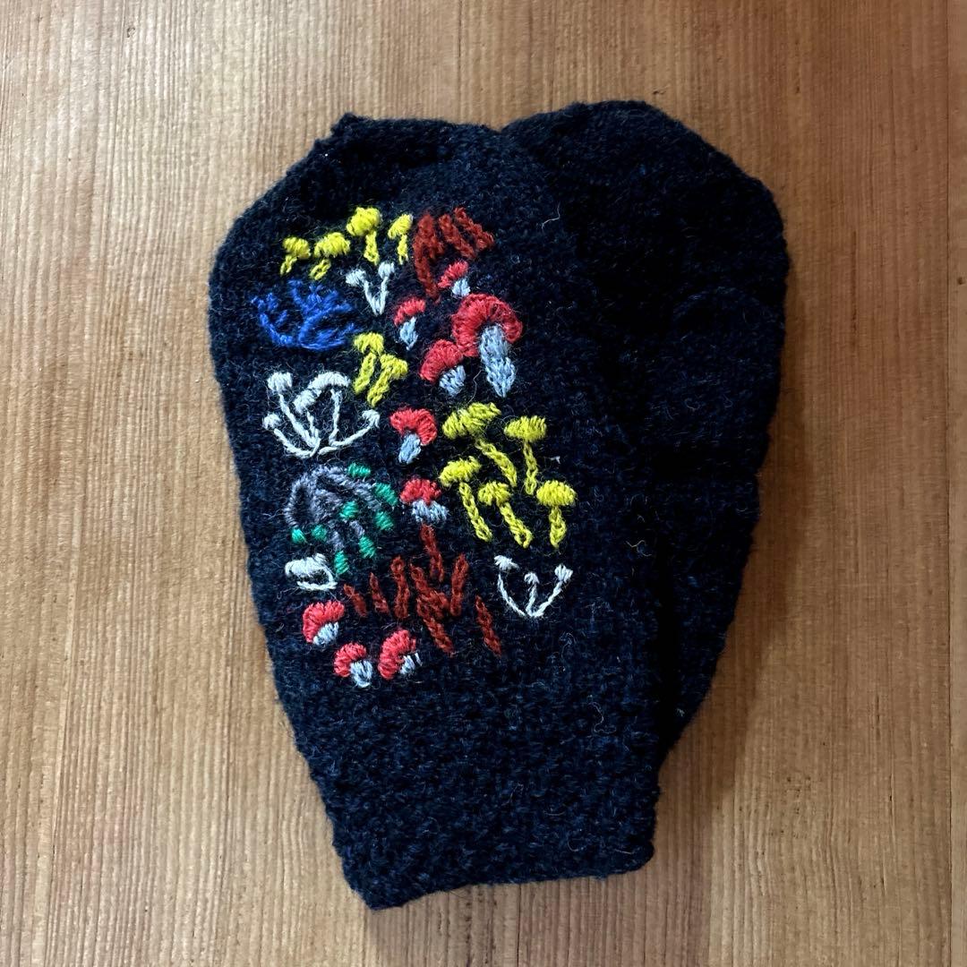 ハンドメイドミトンきのこ