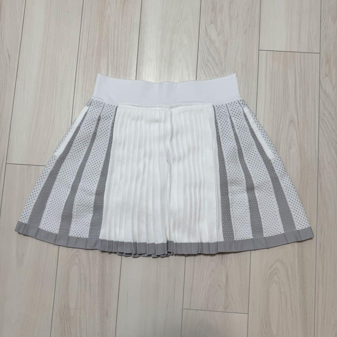 アディダス セットアップ フリース ジャケット スカート プライムニット 白