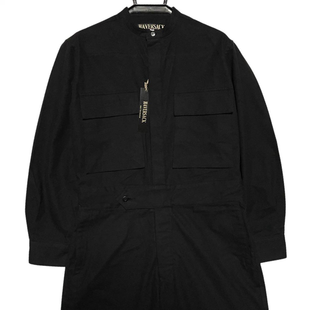 美品 ハバーサック HAVERSACK ウールコットン つなぎ オールインワン