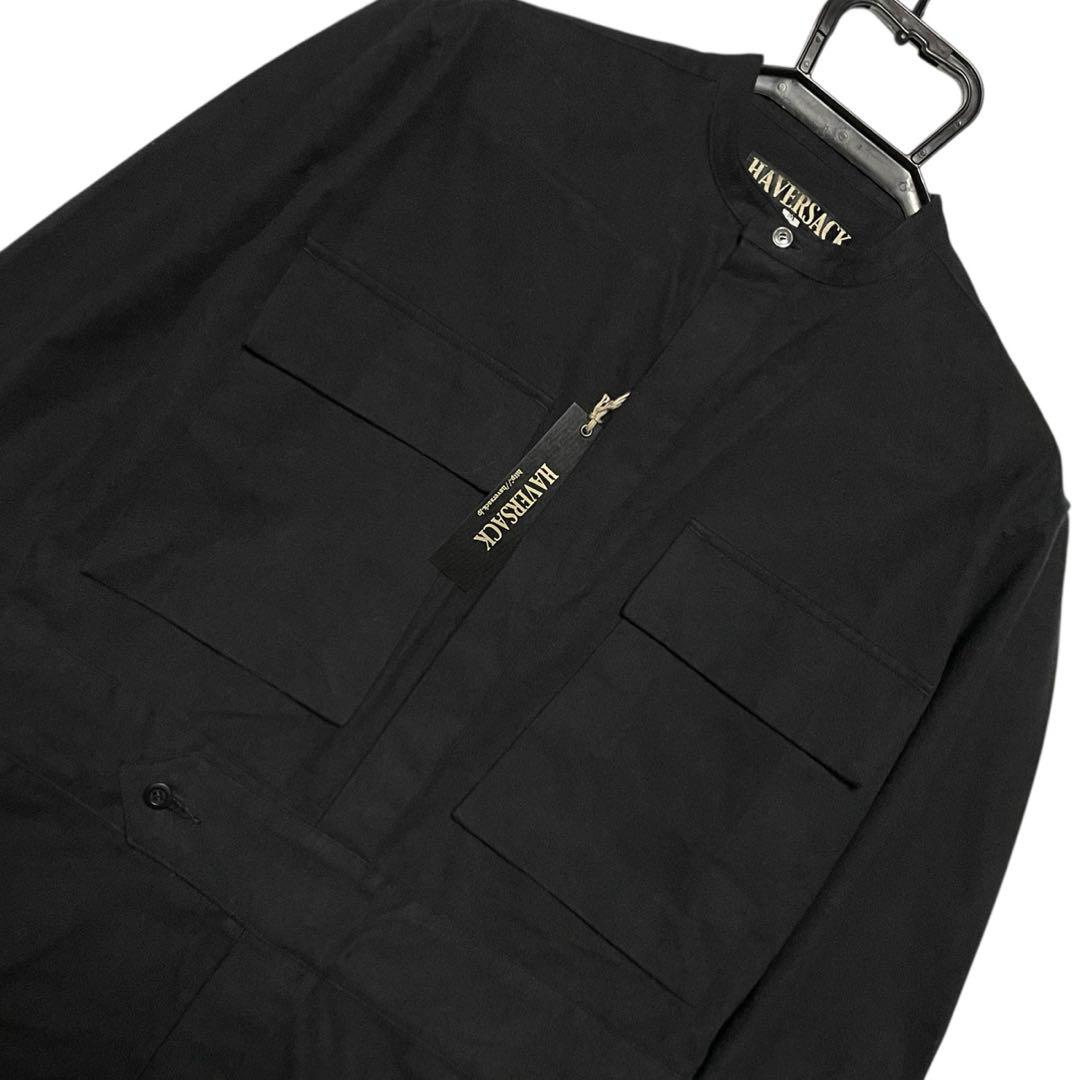 美品 ハバーサック HAVERSACK ウールコットン つなぎ オールインワン